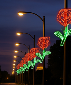 المان مدل گل رز