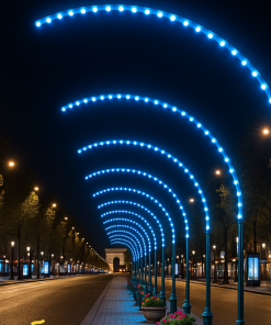 المان مدل تونل نوری نیم آرک نوری